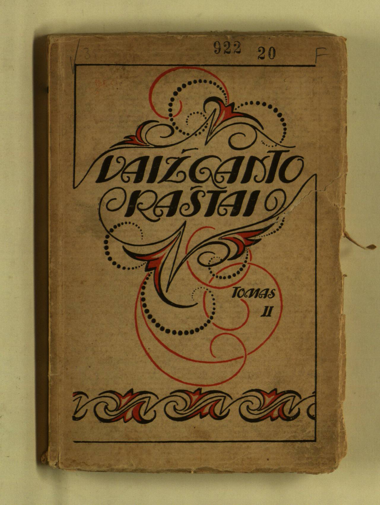 Vaižganto raštai. II tomas. Vilniaus laikotarpis 1918-1919 m. II dalis