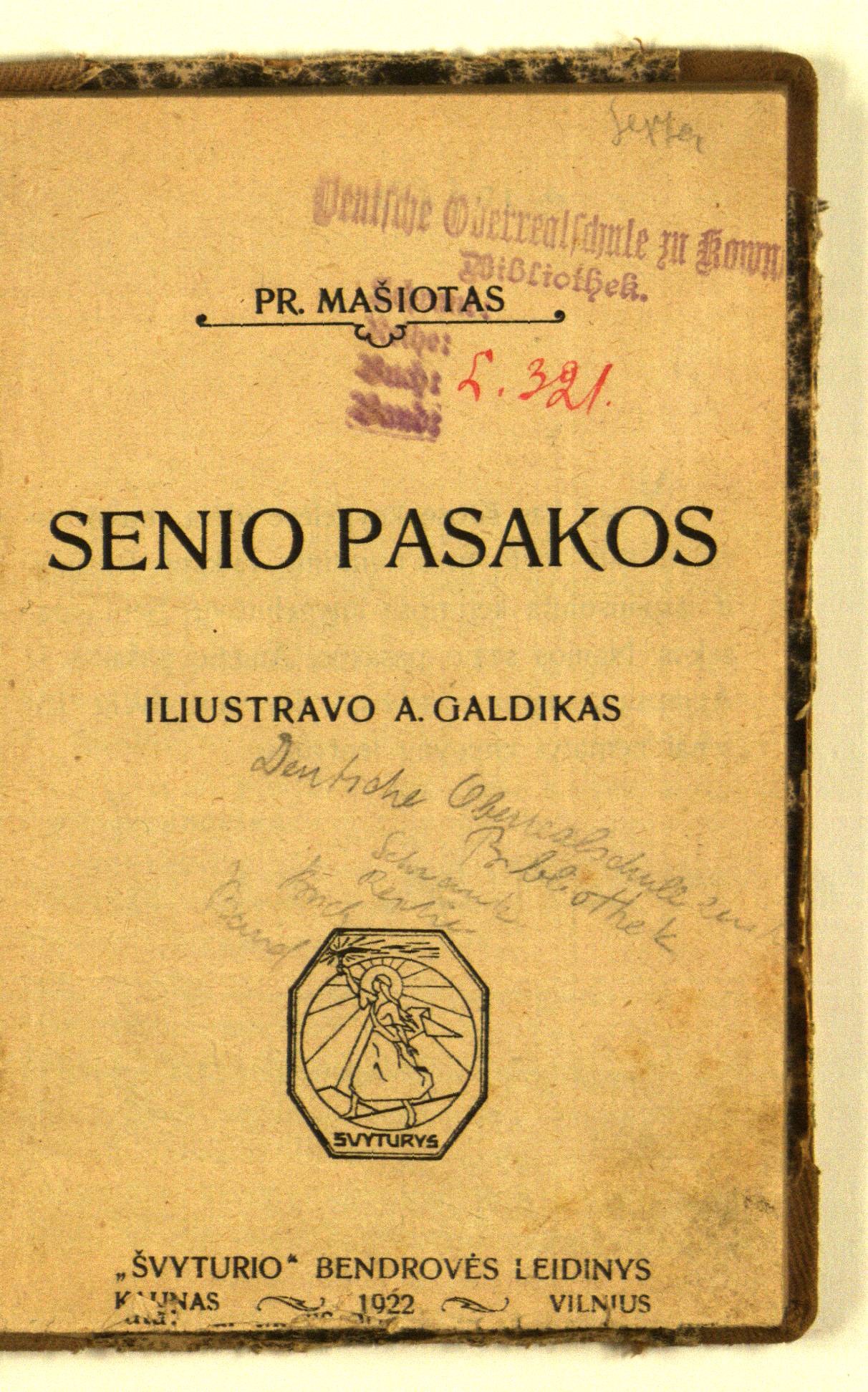 Senio pasakos