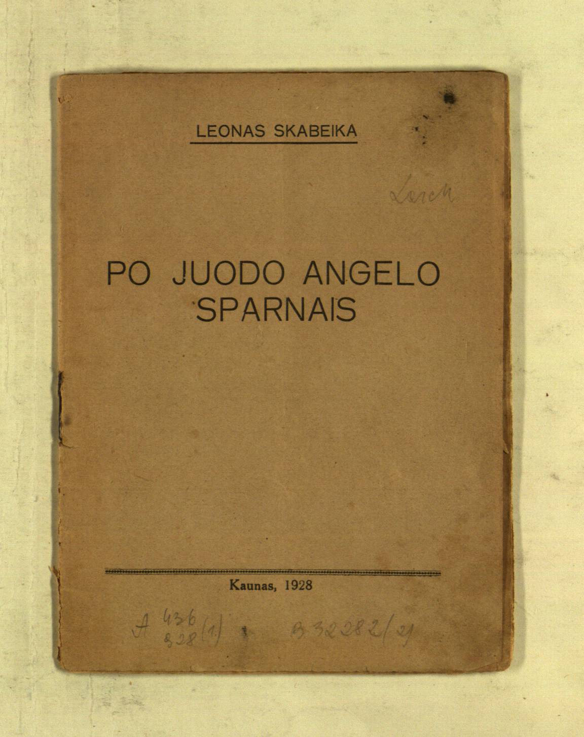 Po juodo angelo sparnais
