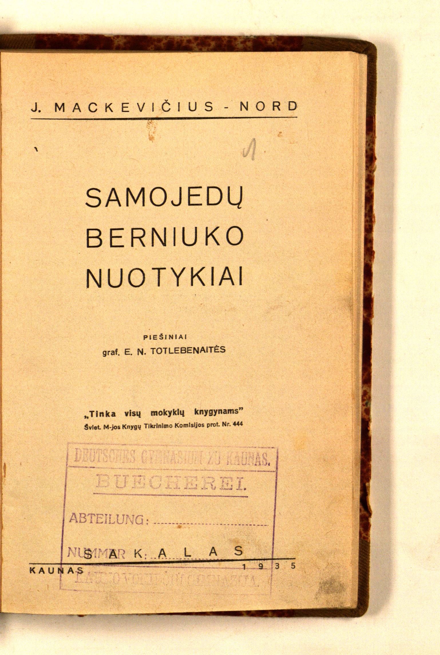 Samojedų berniuko nuotykiai