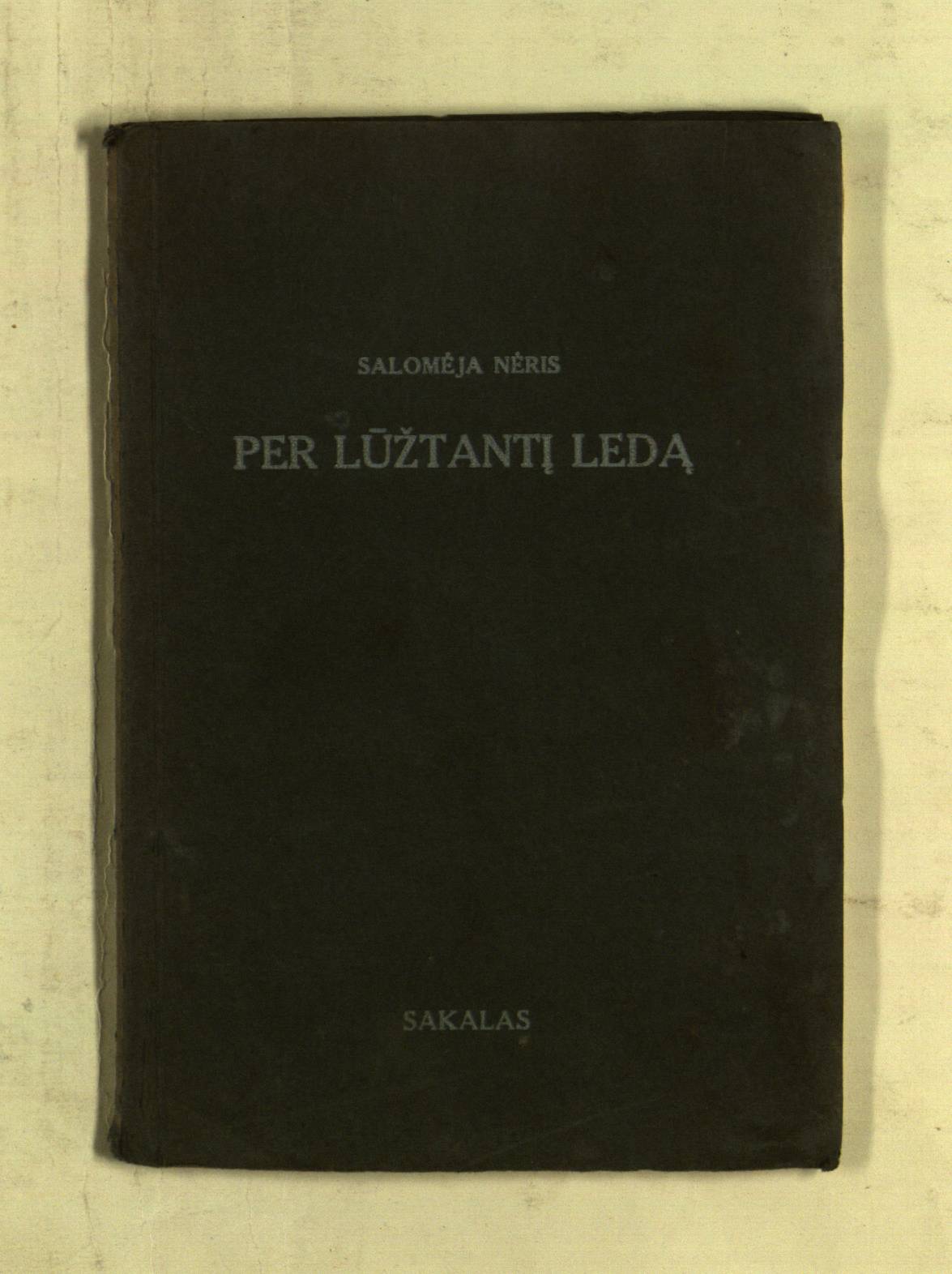 Per lūžtantį ledą