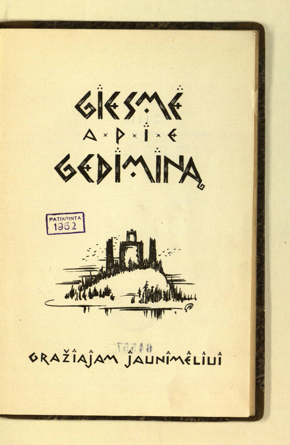 Giesmė apie Gediminą