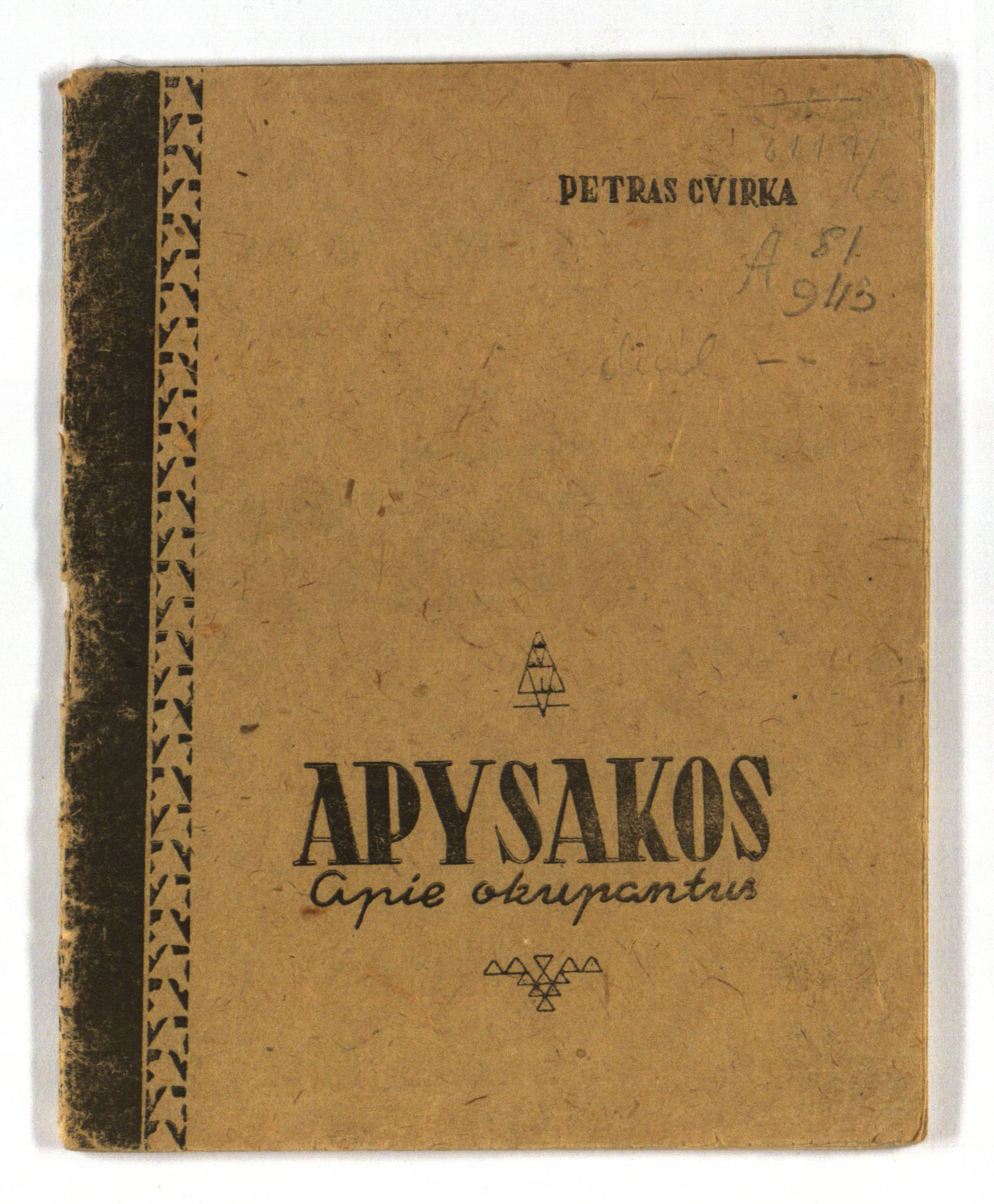 Apysakos apie okupantus