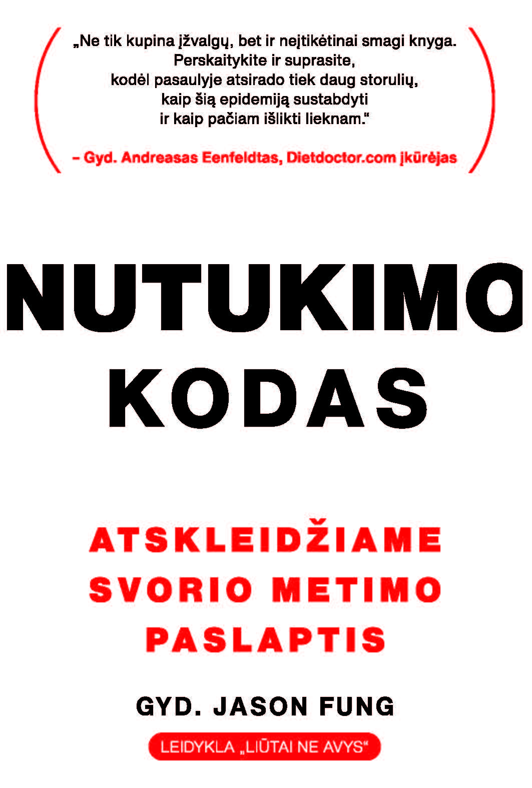 Nutukimo kodas: atskleidžiame svorio metimo paslaptis