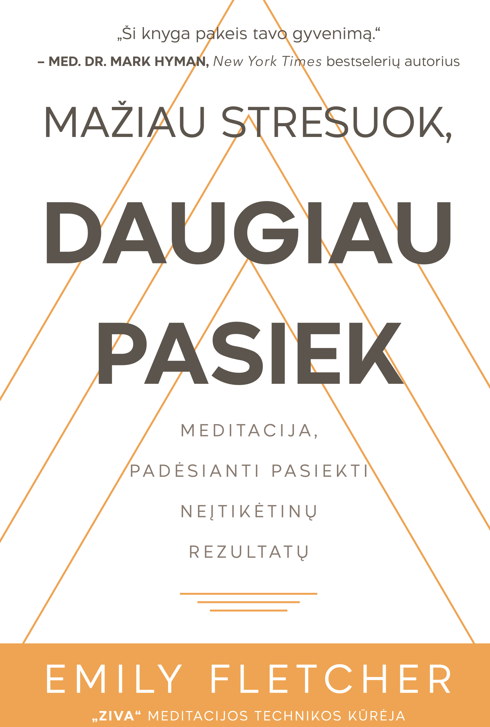 Mažiau stresuok, daugiau pasiek