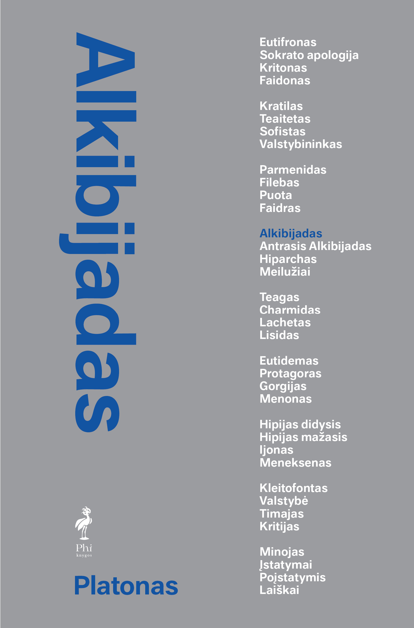 Platonas. Alkibijadas