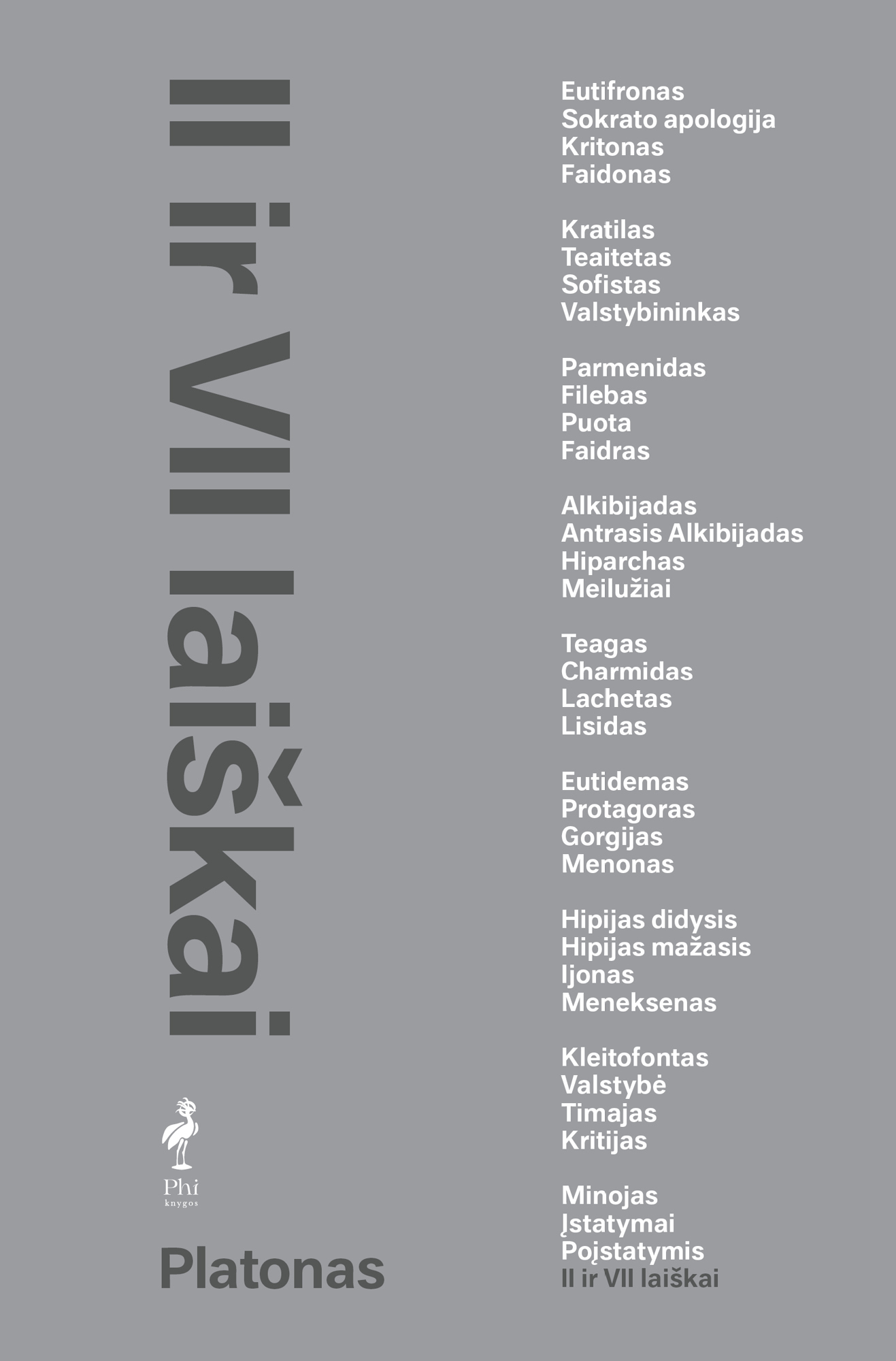 Platonas. Antrasis ir septintasis laiškai