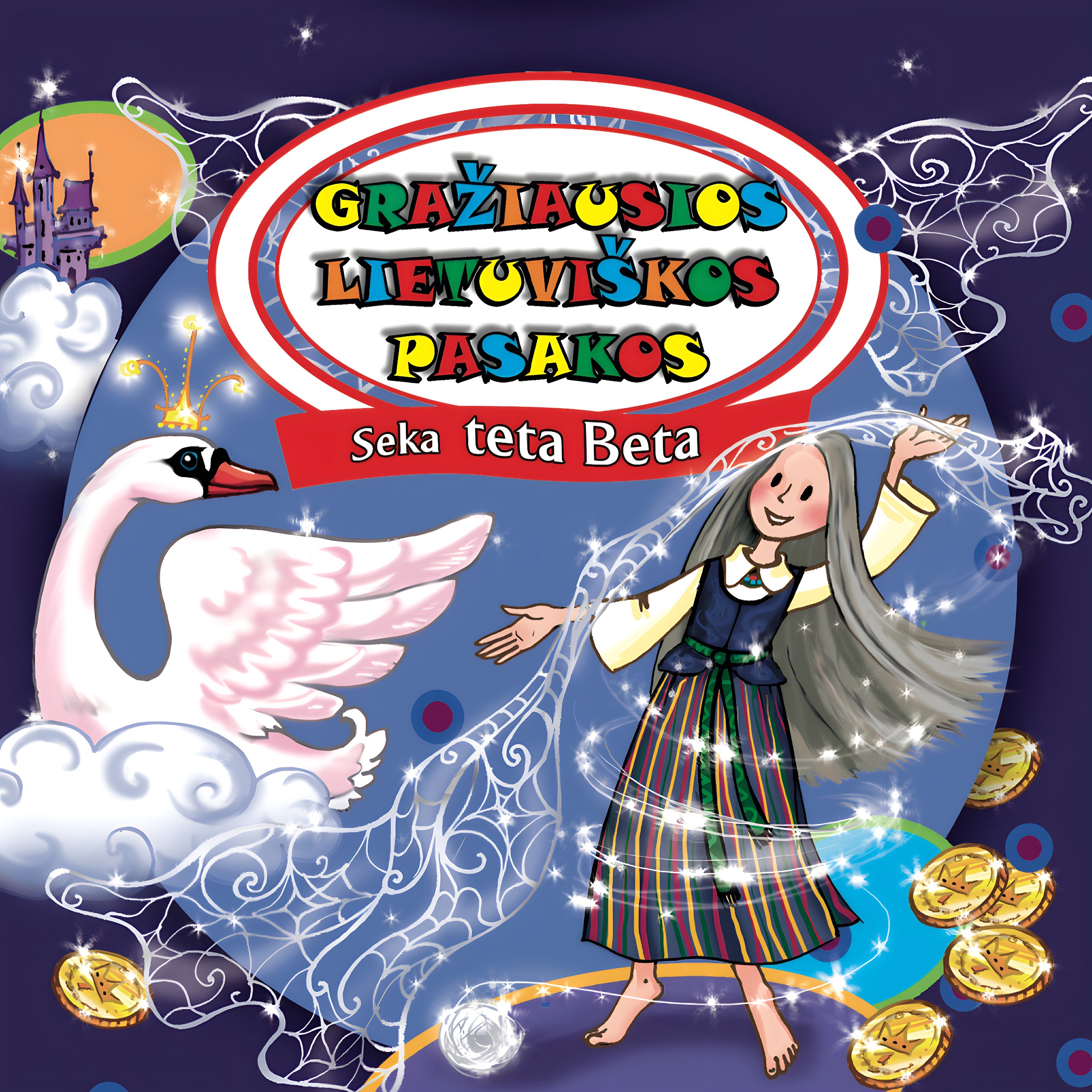 Gražiausios lietuviškos pasakos (audioknyga)