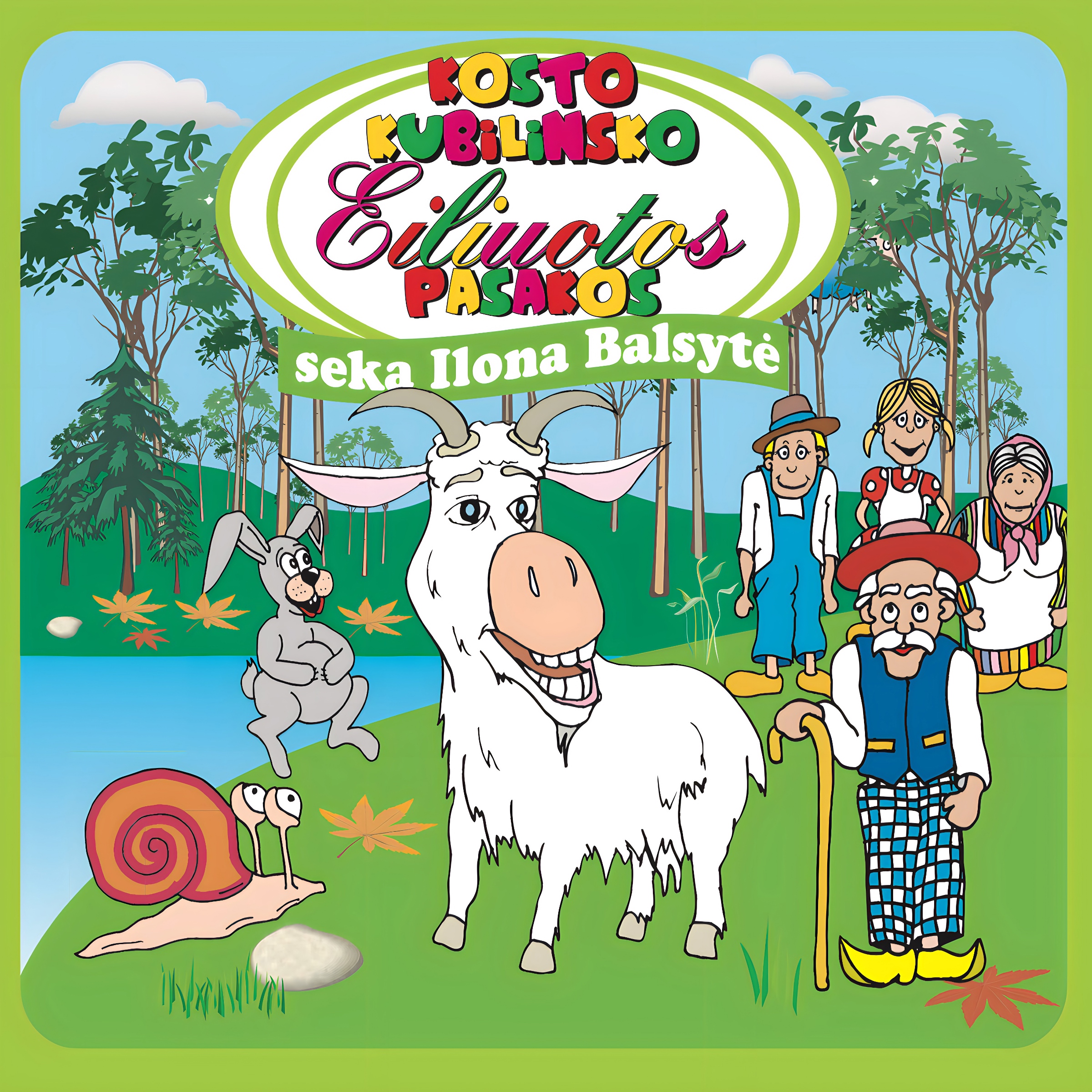 Kosto Kubilinsko eiliuotos pasakos (audioknyga)